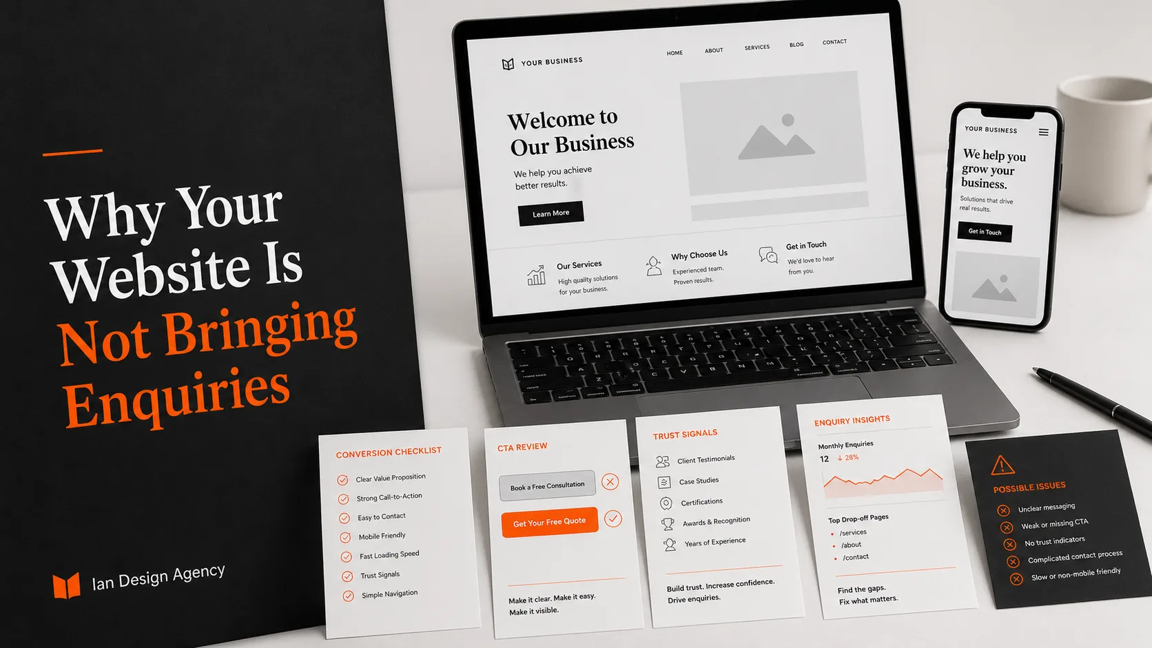 Why Your Website Is Not Bringing Enquiries featured image