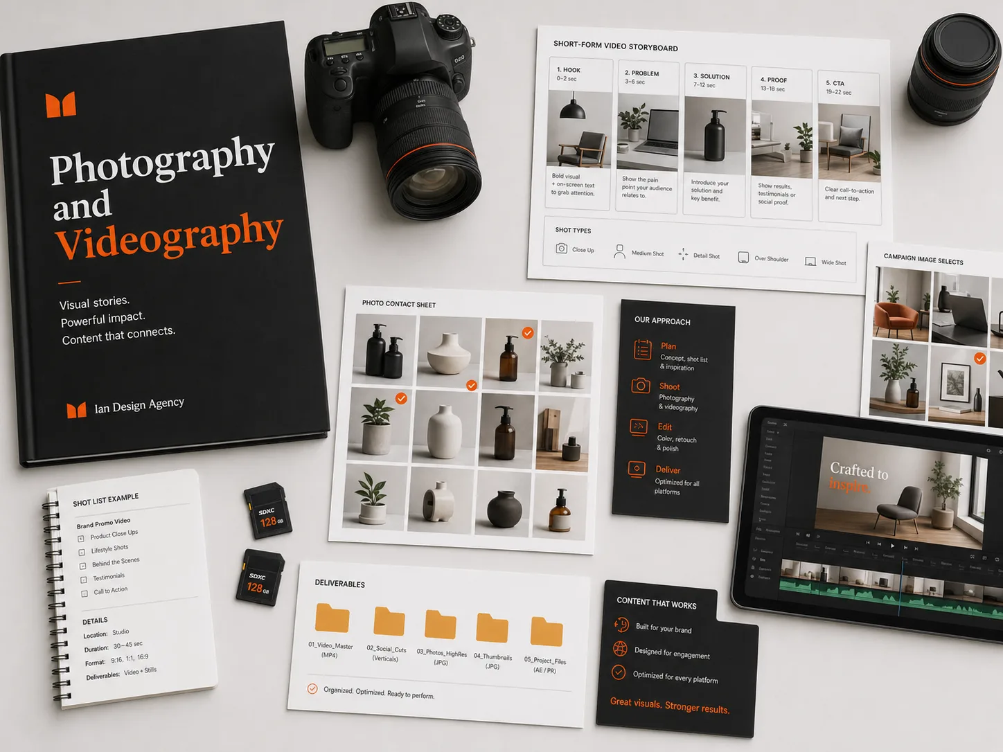 Photography and Videography service visual