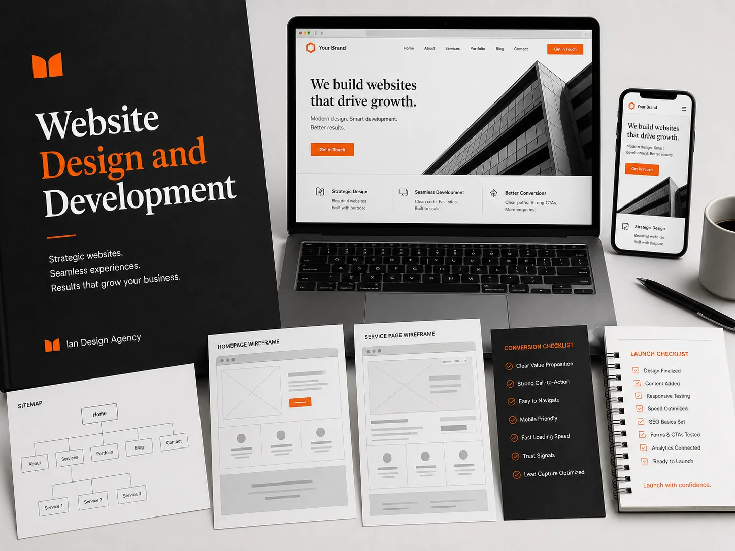 Website Design and Development service visual